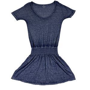 Athleta Size XS Petite Womens Blue Burnout Captivate Athlesiure Dress